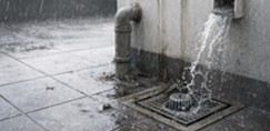 빗물 누수