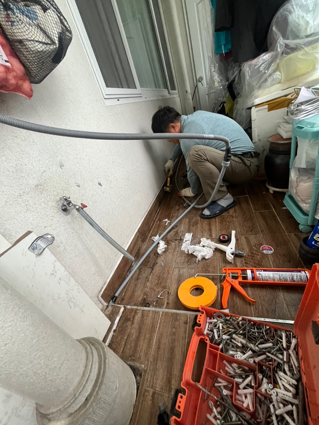 수원 빌라 베란다 누수 피해, 정밀 탐지와 보수 진행 사례