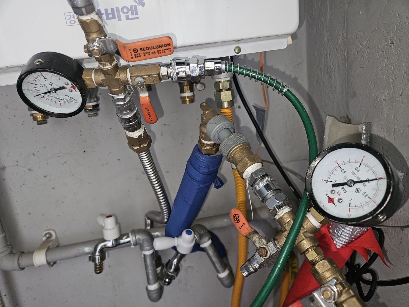 강남 빌딩 누수탐지 사례, 최소 파손 보수 완료 사례