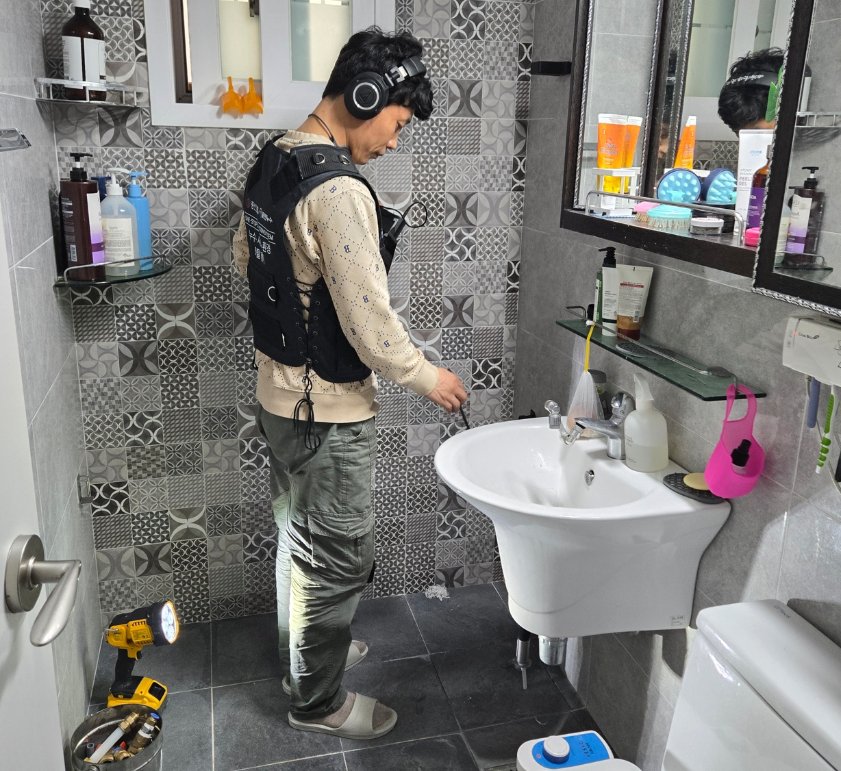 인천 화장실 누수 탐지 원인 방수 보강