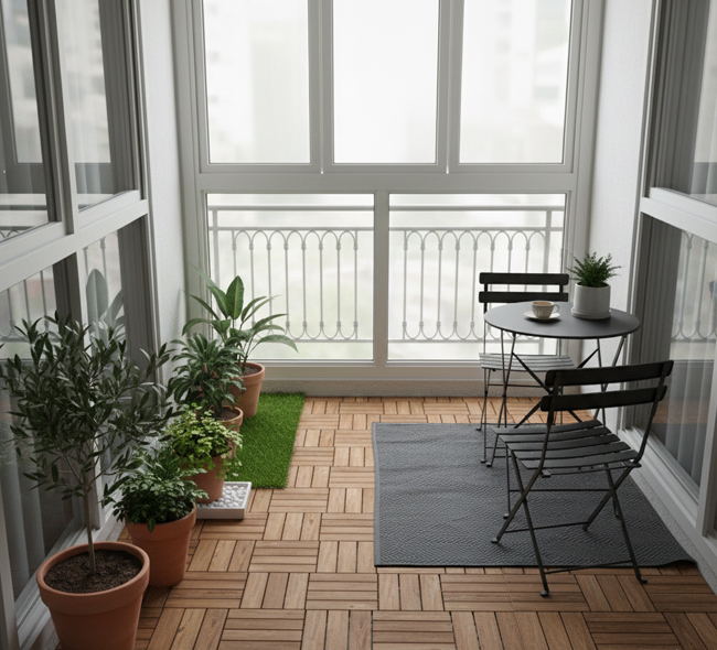 베란다 복구 인테리어